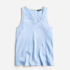 J. Crew Blue Sleeveless Tank Top